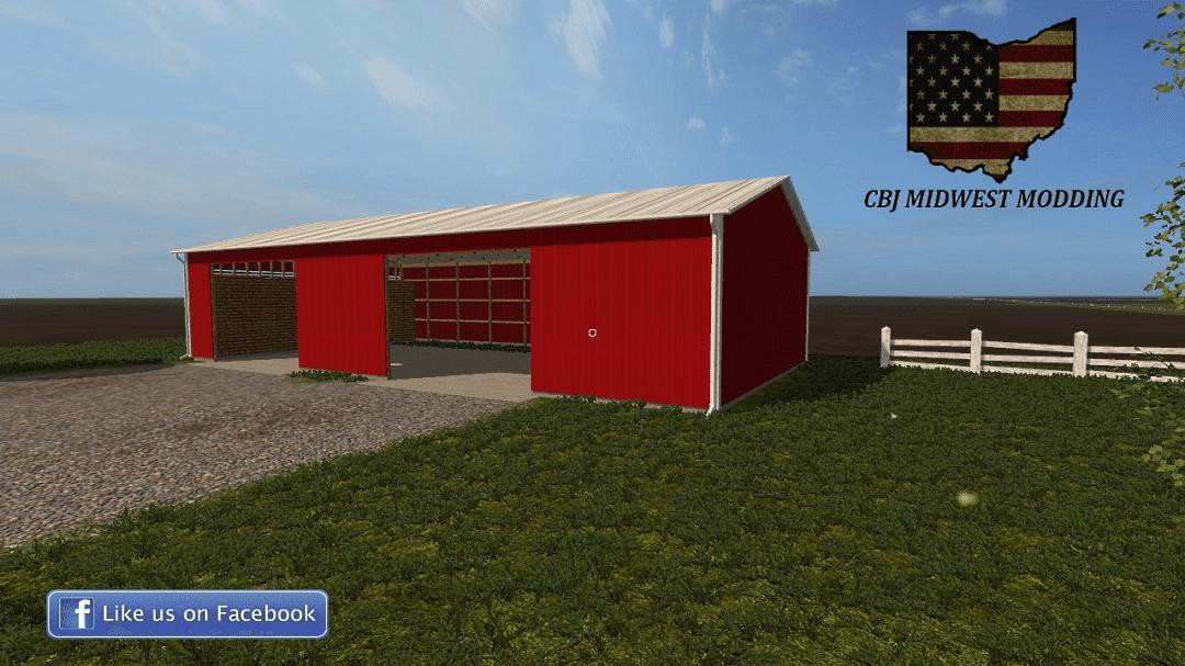 80x48 Machine Shed / Corn Crib