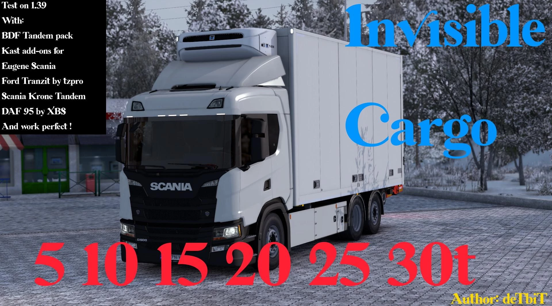 Invisible Cargo Mod For Riggid Trucks 1.55