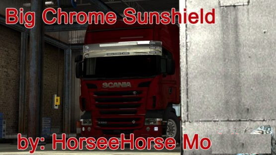 Big Chrome Sunshield