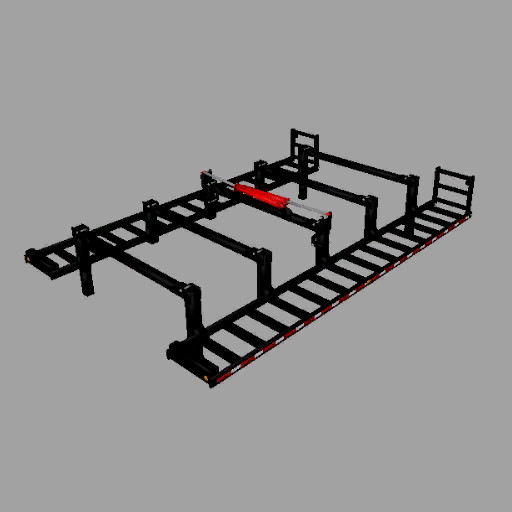 Wilson stepdeck Spray Trailer AND the cradle