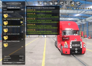 Kenworth W900 625HP Engine For All Trucks Mod For ATS Multiplayer 1.39 v1.3 thumbnail 4