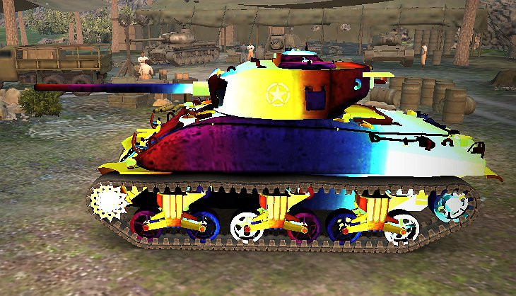 M4 Sherman RESKIN "Lights"