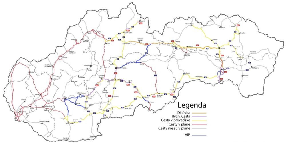 Slovakia Map by kapo944
