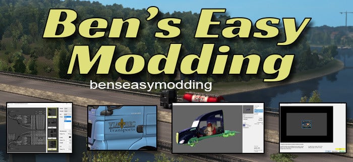 Ben Easy Modding For ATS & ETS2 - Create your own mods + Tools for modders v1.39.2.1