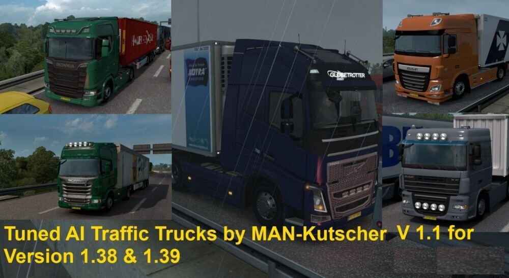 Tuned AI Traffic Trucks by MAN-Kutscher