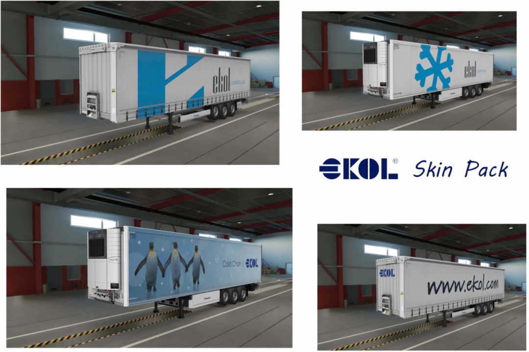 Ekol Logistics Skin Pack for Krone DLC