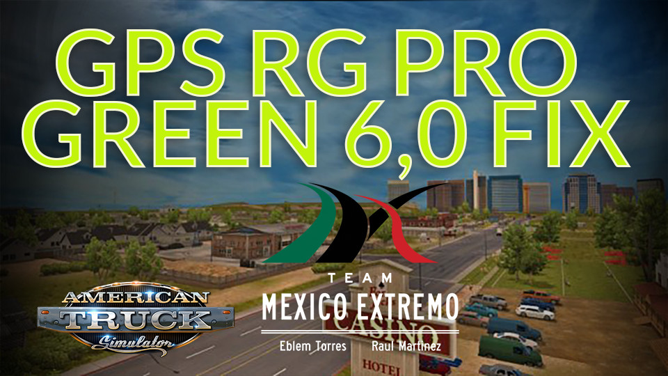 GPS RG PRO GREEN FIX Mexico Extremo