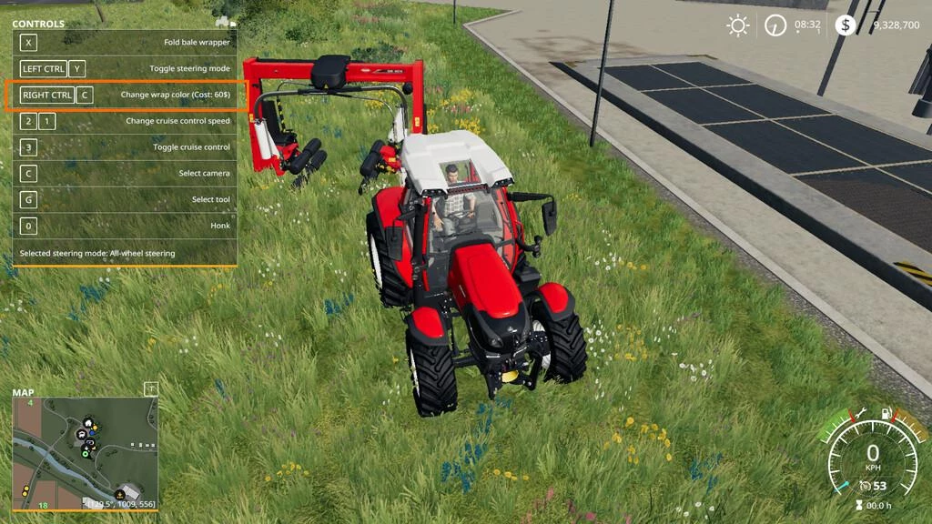 Bale Wrap Color Switcher