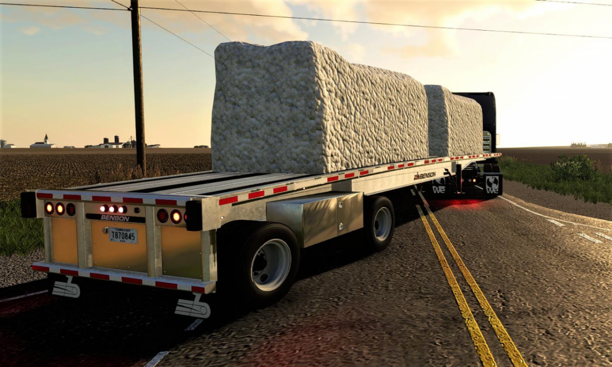 Benson 524 Flatbed Trailer