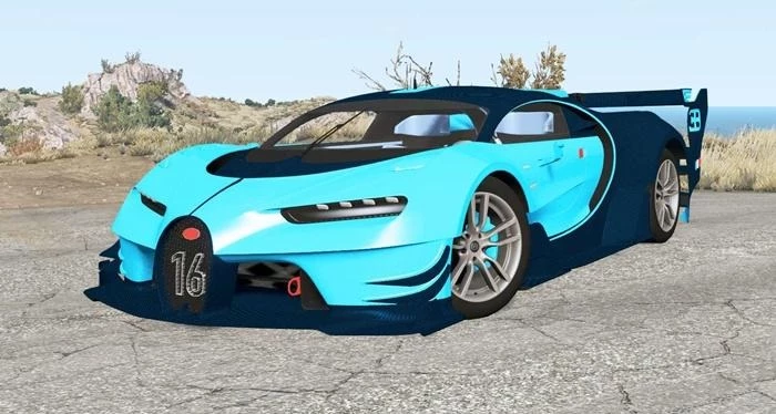 Bugatti Vision Gran Turismo 15 1 Beamng Drive