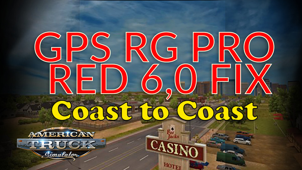 GPS RG  PRO RED FIX Coast to Coast