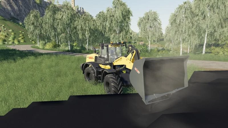 Earth, gravel, sand and more to build on maps