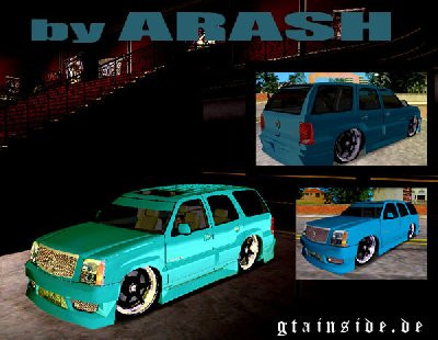 caddilac escalade DRIFT version