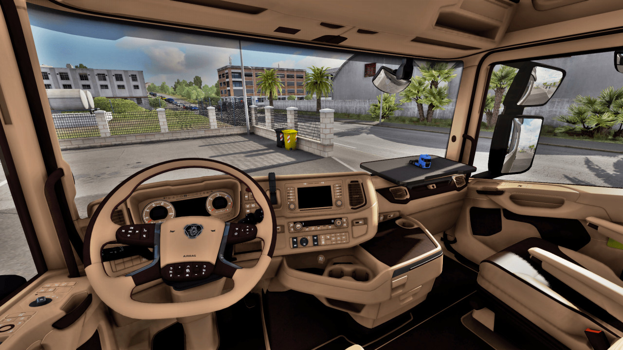 Scania Next Gen Beige-Brown Interior