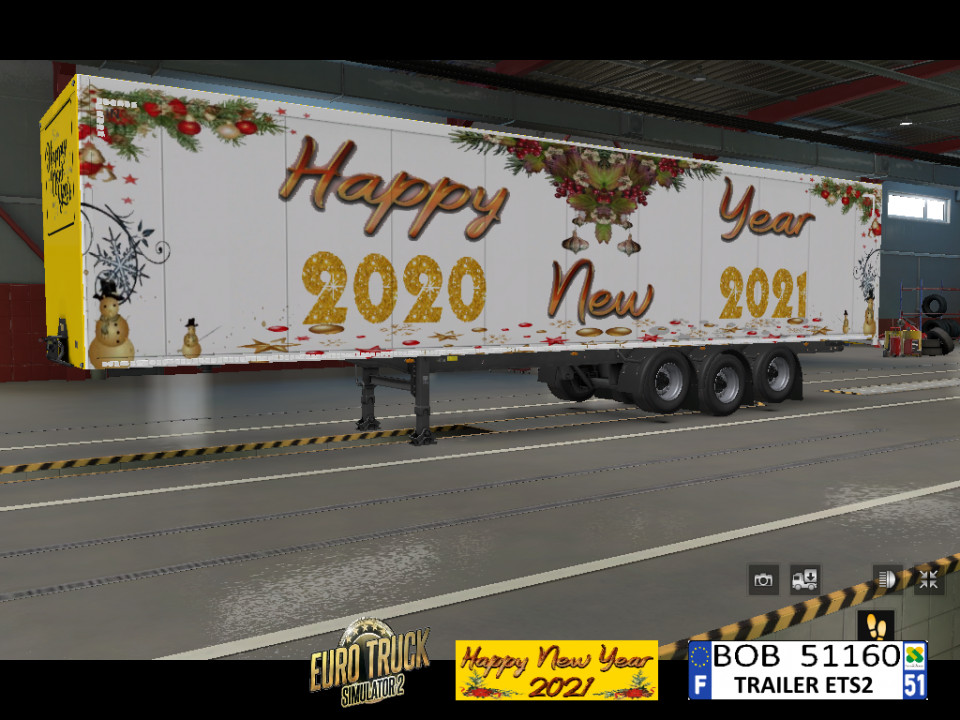 ETS2 Trailer HAPPY NEW YEAR