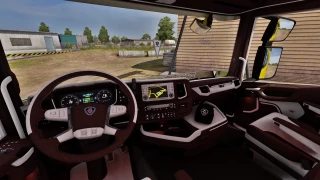 Scania Next Gen Brown - White Interior 1.0 thumbnail 2