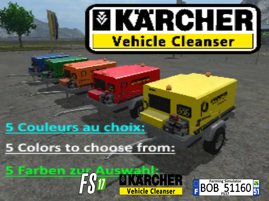 FS17 Kaercher Mobile HPW By BOB51160