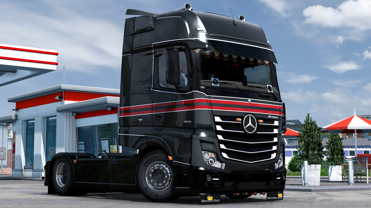 WF Truckstyling Mercedes Actros MP4 Skin 1.39 ETS 2