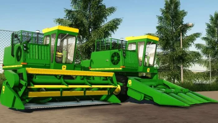 John Deere 4400 Combine Pack v 1.0