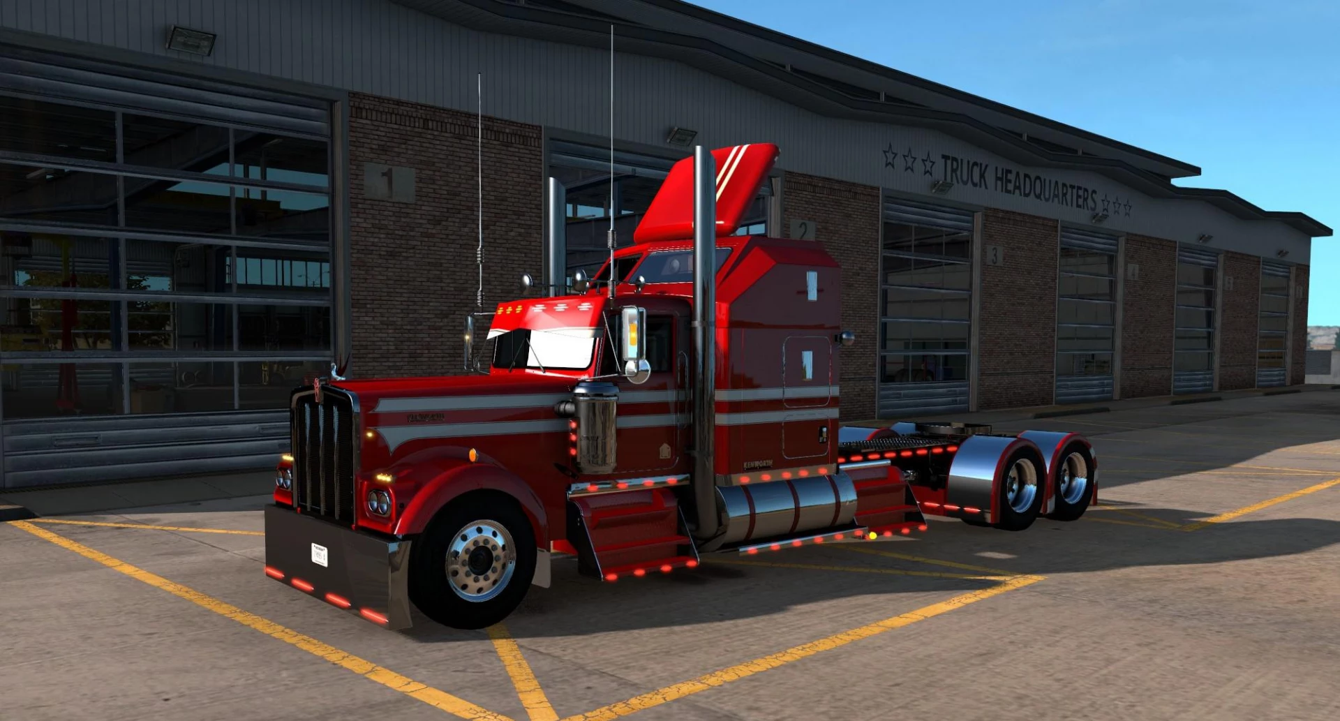 Kenworth W900a Custom v1.0 - ATS