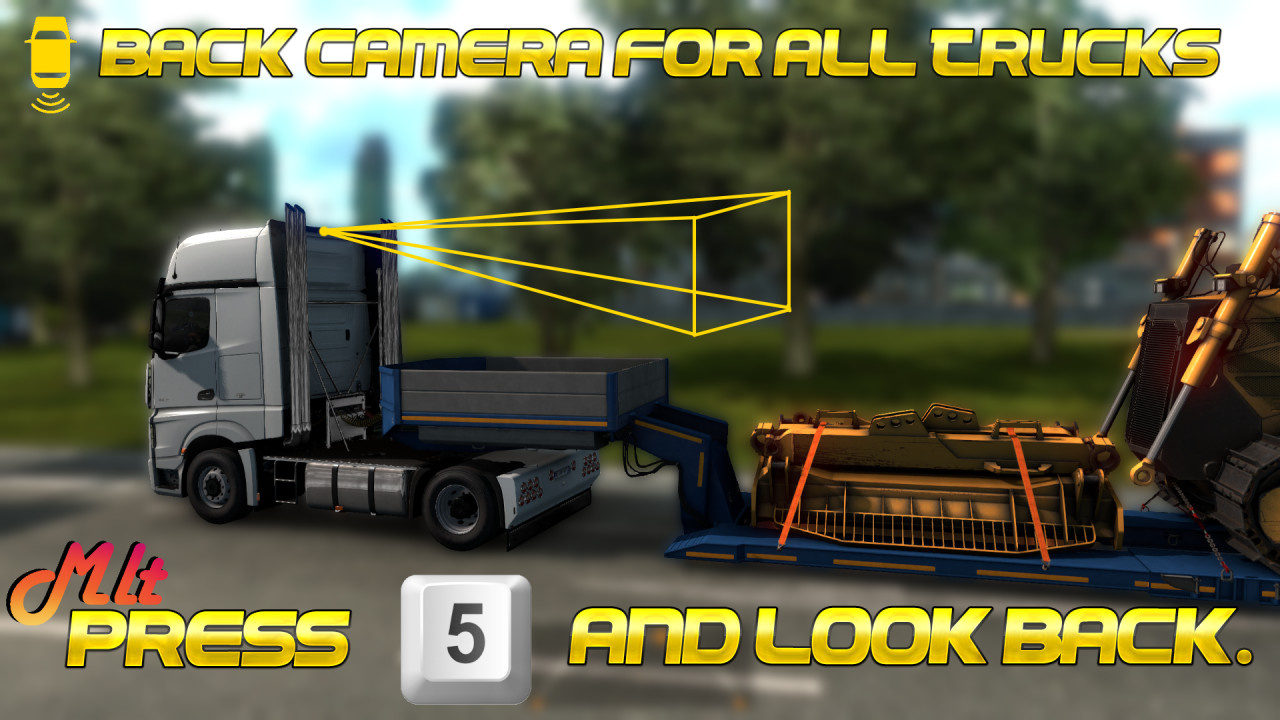 Back Camera For All Truck 1.39 (Rear Camera)