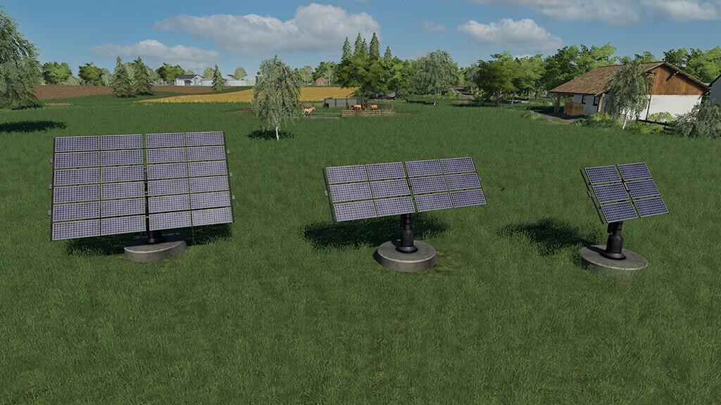 Placeable Solar Panels