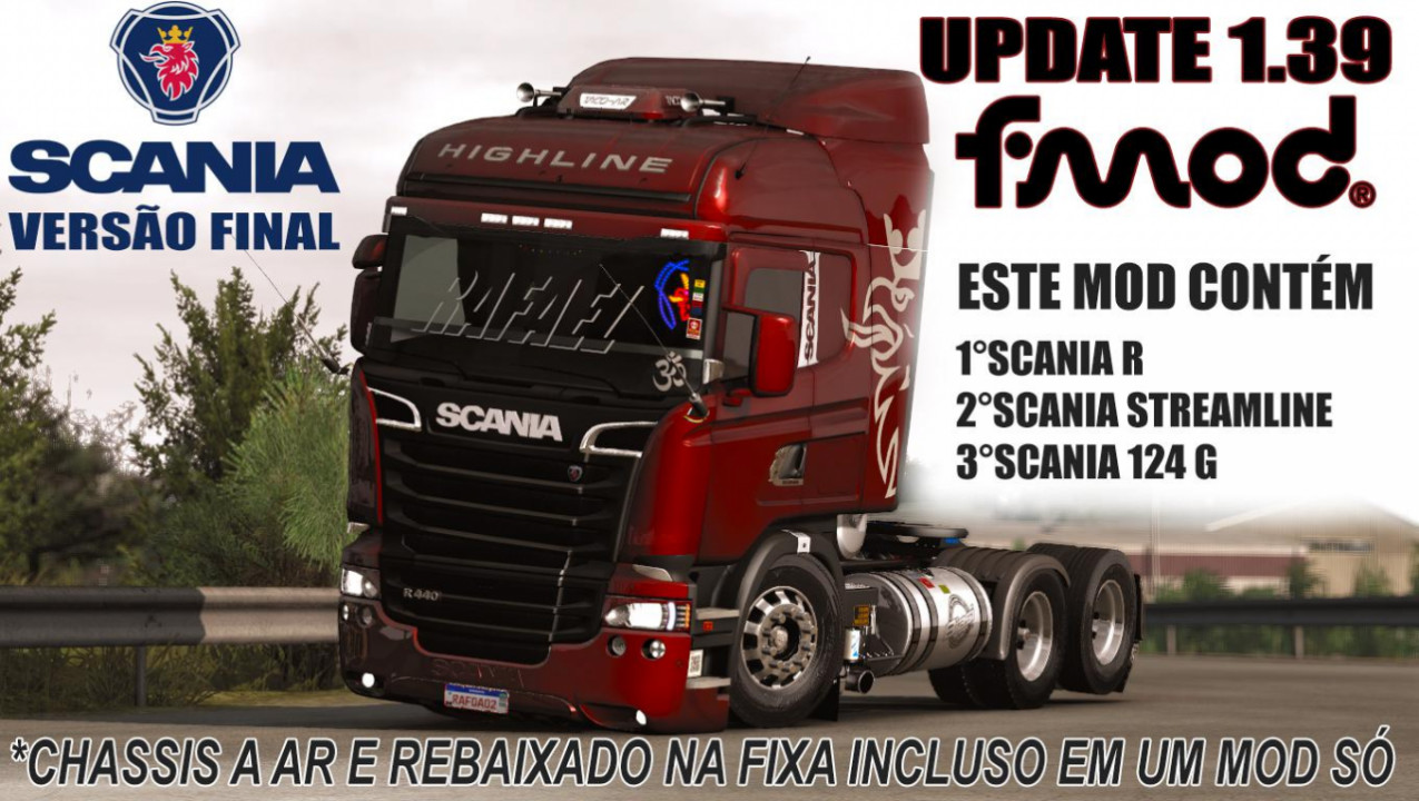 SCANIA R &S AND 124G BRAZIL EDIT