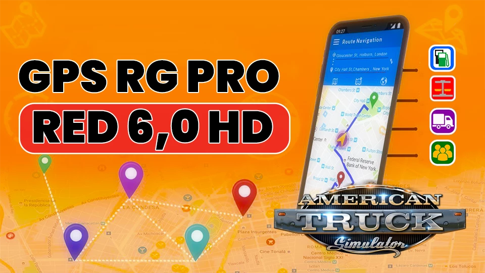 GPS RG PRO RED HD 6,0