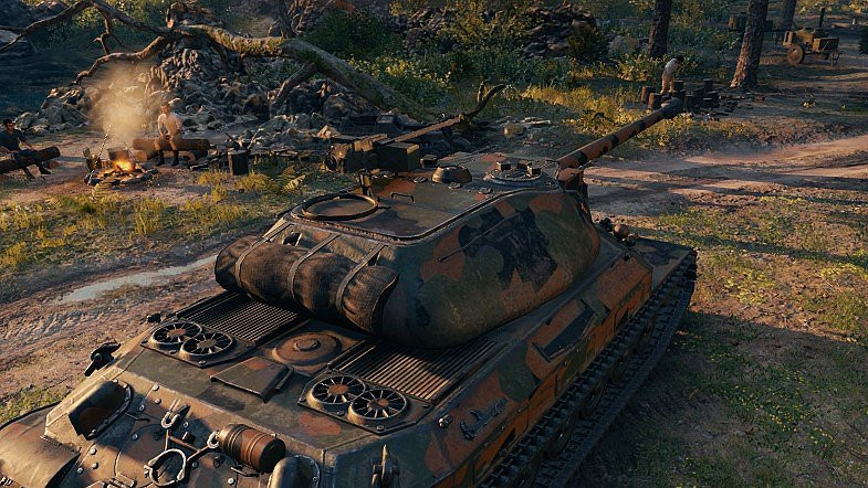 Object 260 rotated machine gun remodel!