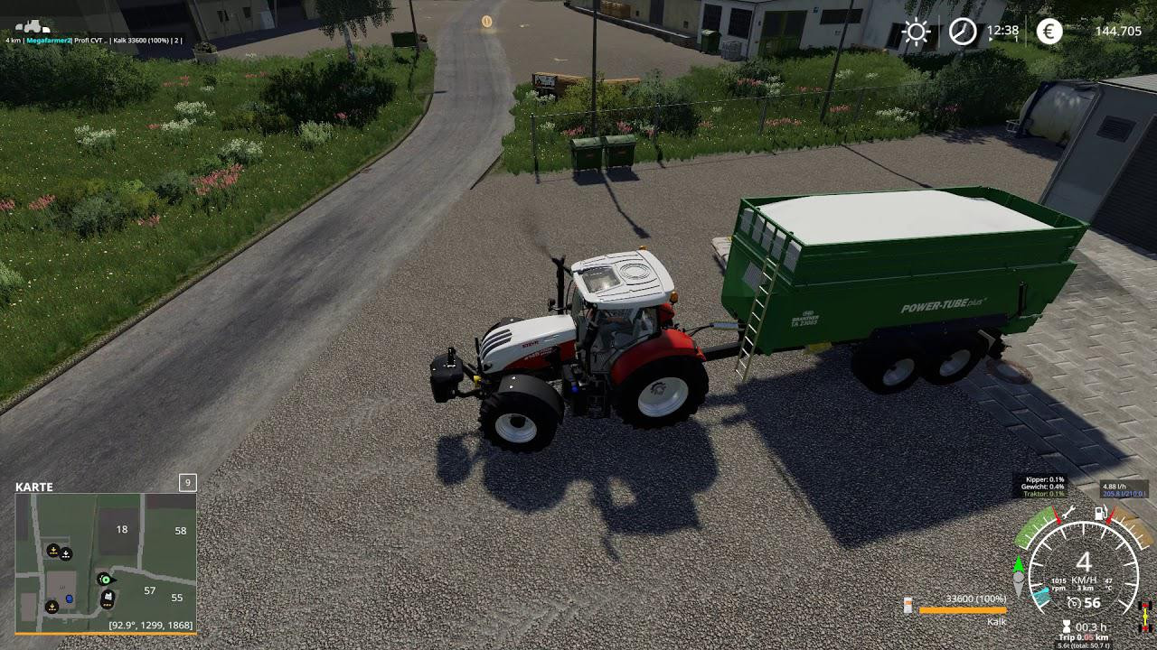 Steyr Profi CVT with adapted sound