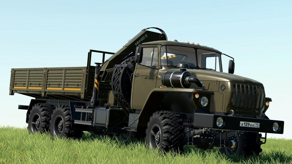 URAL 4320-60 Loader Crane