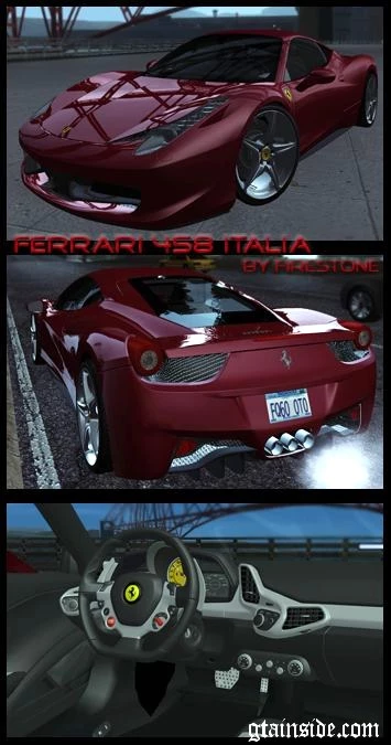 Ferrari 458 para GTA San Andreas