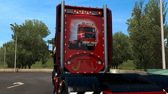 Scania RJL high pipe with airhose