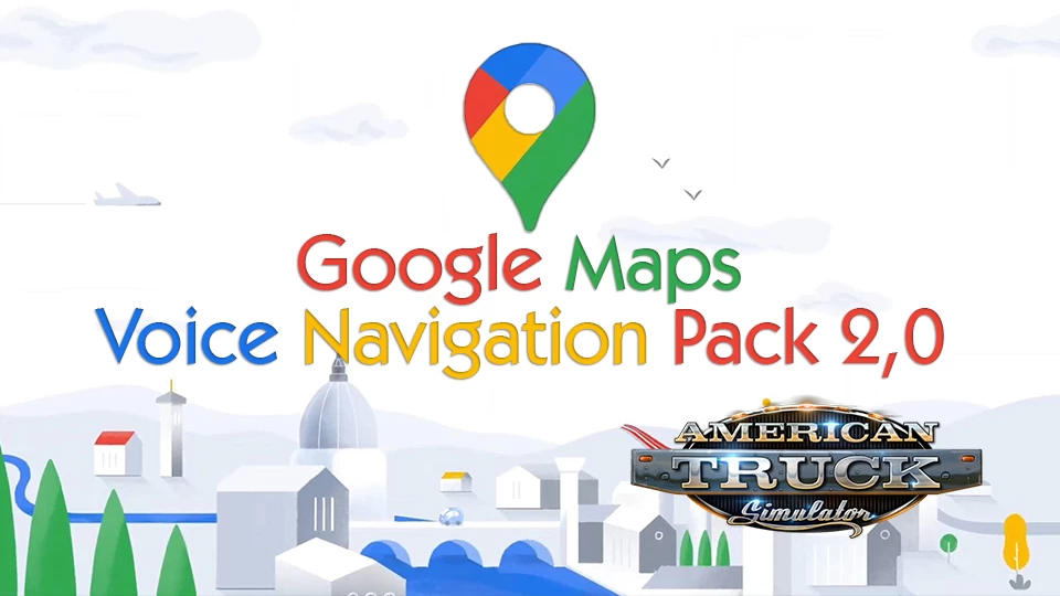 Google Maps Voice Navigation Pack 2 0 ATS   Głosy2 Lg Modland.webp