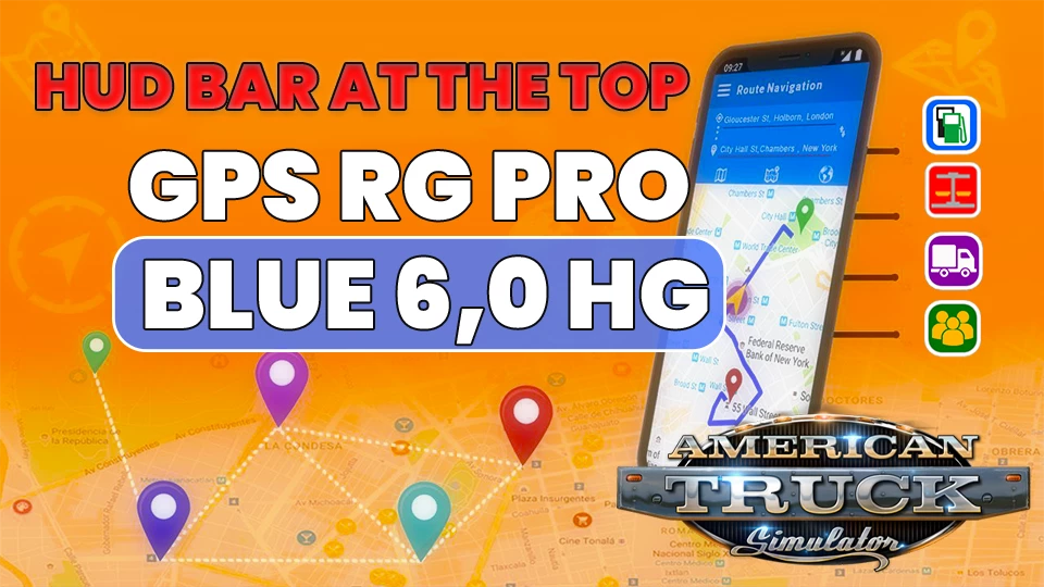 GPS RG PRO BLUE HG 6,0