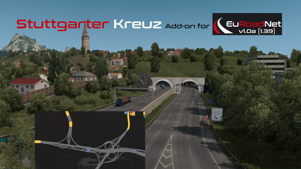 Stuttgarter Kreuz Add-on for EuRoadNet