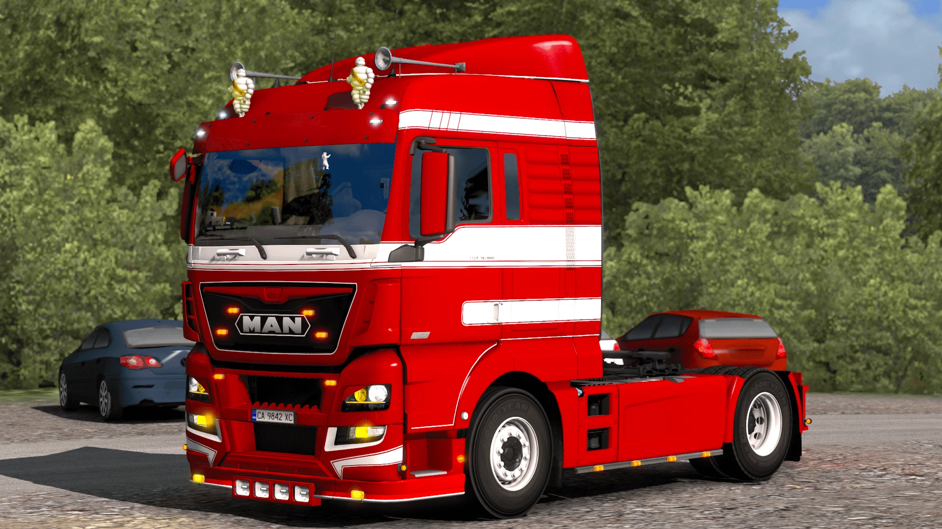 MAN XLX Skin by kRipt Paintjob's 1.0 - ETS 2