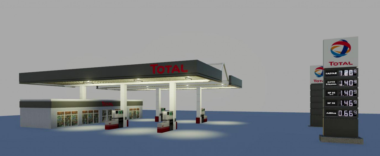 Station Service Total