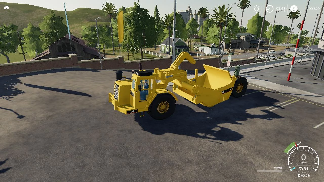 Cat 631D Wheel Tractor Scraper v 1.0