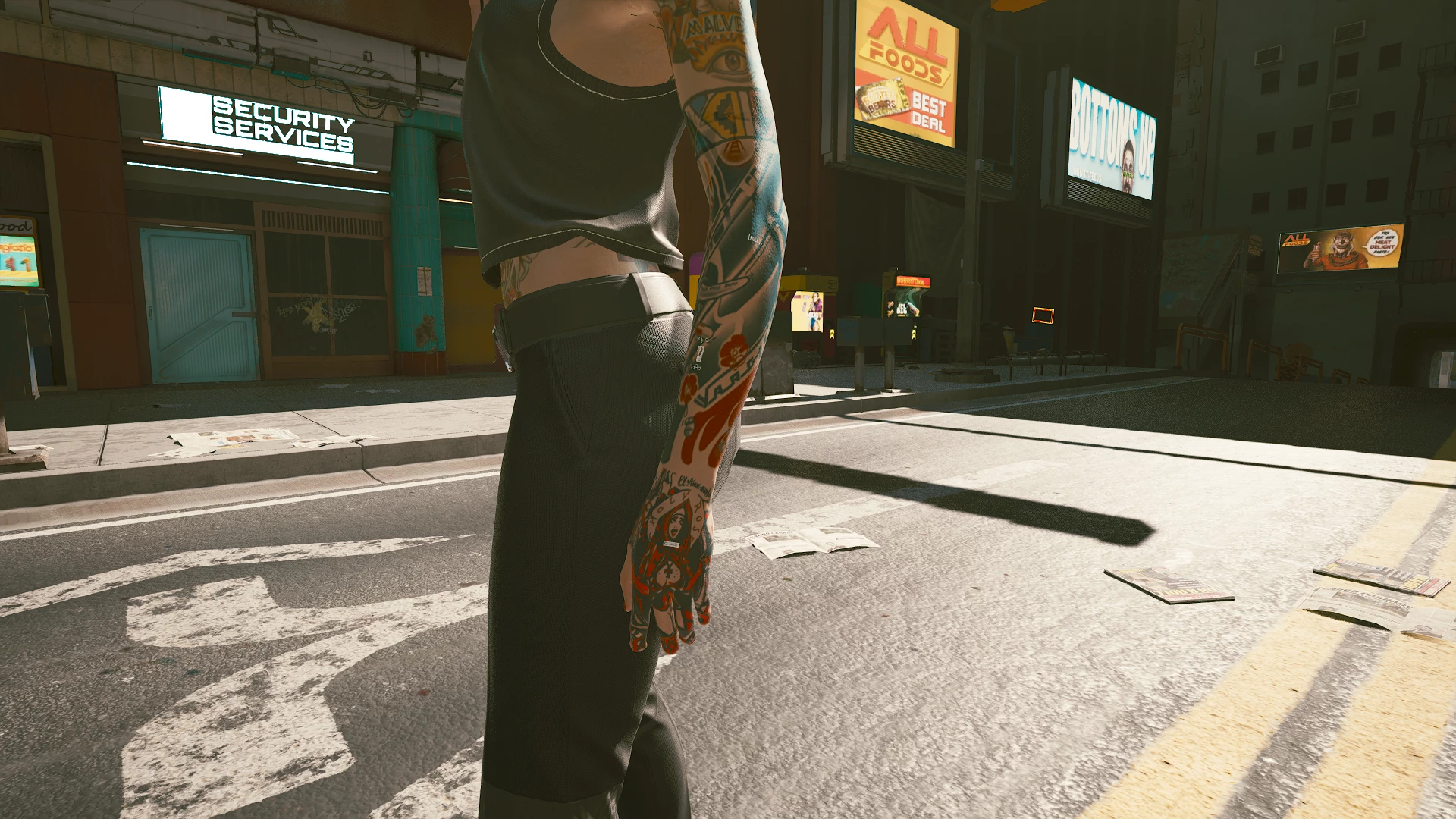 Female arm tattoo 1 - Cyberpunk 2077