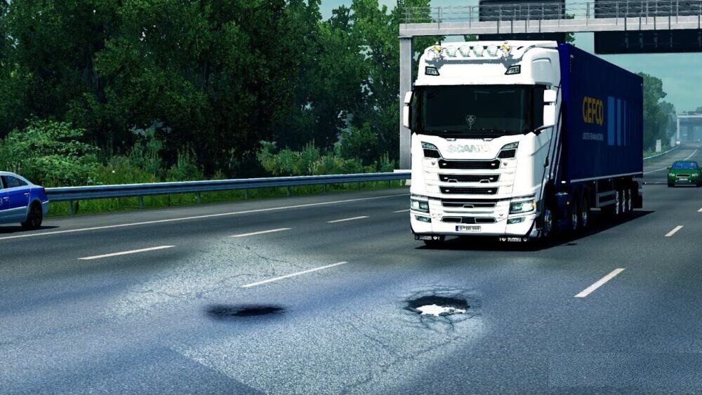 Holes in the way