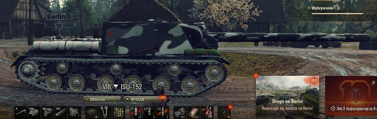 ISU 152 With Camouflage