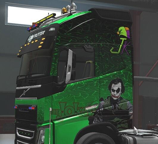 Joker skin for volvo truck