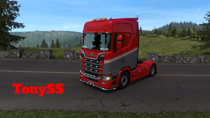 Scania S LavaRed