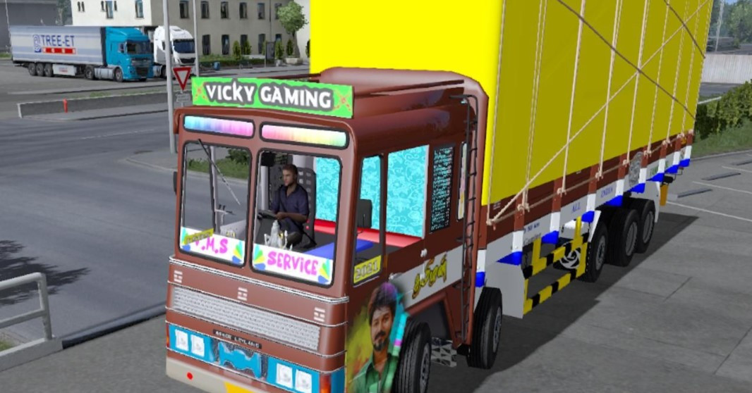 LEYLAND INDIAN LORRY 16 WHEELS