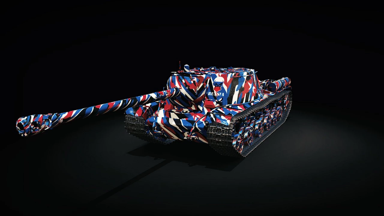 Patriotic Camouflage Skin: USSR VII SU-152