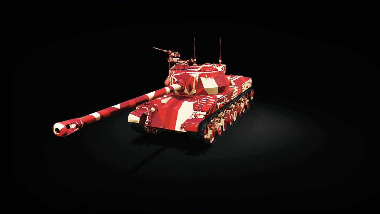 Red and White Camouflage Skin: US T-28 Prototype