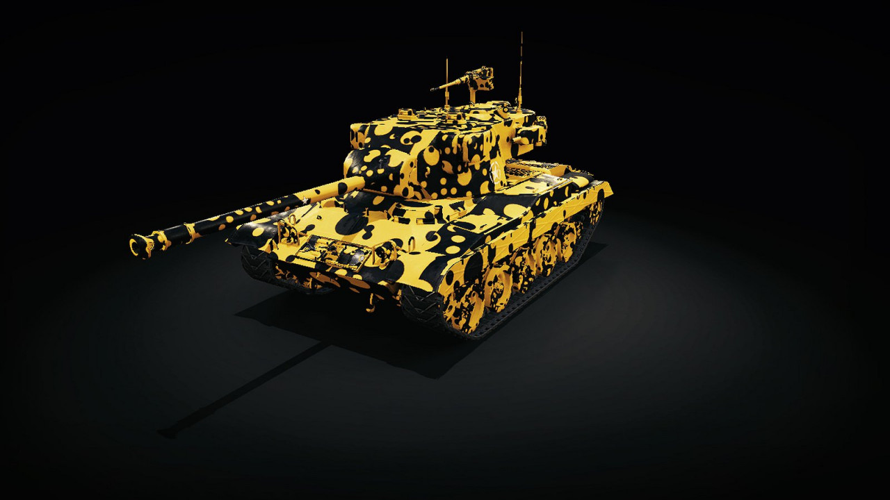 Black and Yellow Camouflage Skin: US T-37