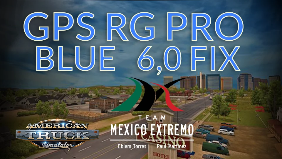 GPS RG PRO BLUE FIX Mexico Extremo 6,0
