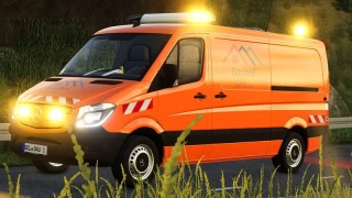 Building yard Geldern Sprinter with warning cross v 1.0 thumbnail 2